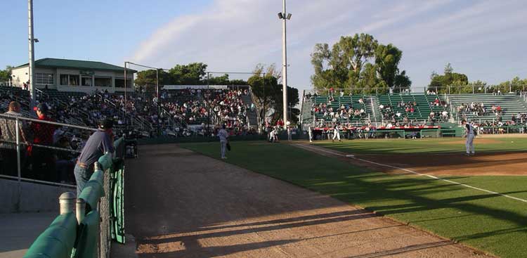 John Thurman Field is the home of the Modesto Nuts