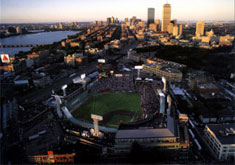 Fenway Park aerial poster