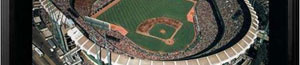 Candlestick Park aerial poster and frame