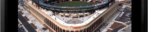 Citi Field aerial poster and frame