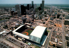 Minute Maid Park aerial poster