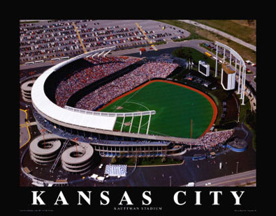 Kansas City aerial poster