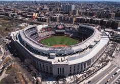 New Yankee Stadium aerial poster