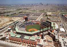 Citizens Bank Park aerial poster