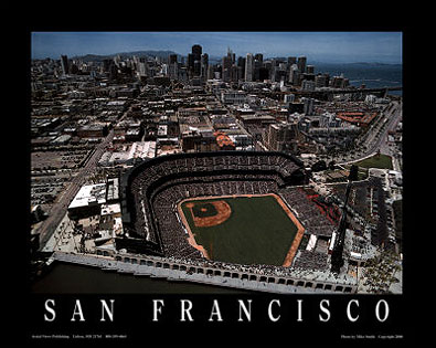 San Francisco aerial poster