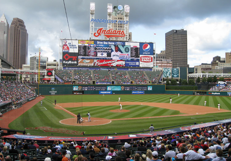 Progressive Field in Cleveland