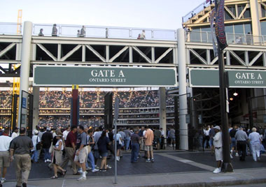 Jacobs Field entrance