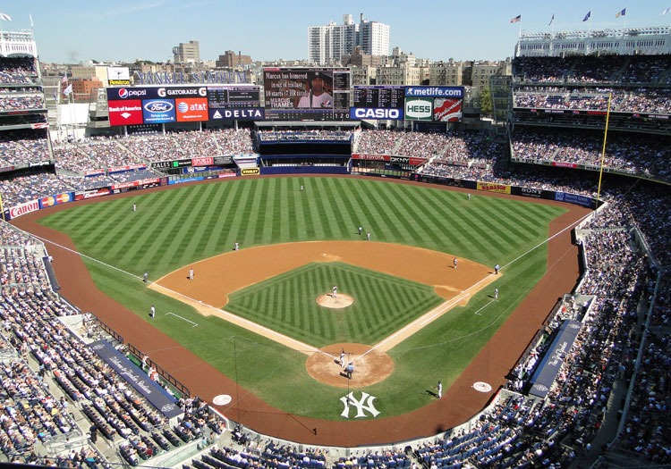Yankee Stadium in New York