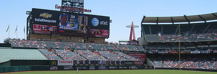 Angel Stadium in Anaheim