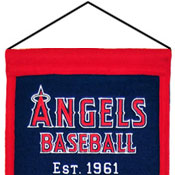 Hanging device for Angels heritage banner