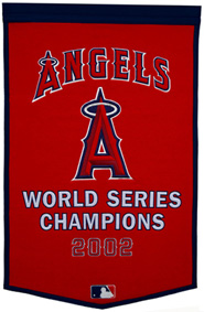 Angels championship banner