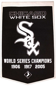 White Sox championship banner