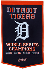 Tigers championship banner