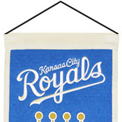 Hanging device for Royals heritage banner
