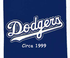 Los Angeles Dodgers heritage banner