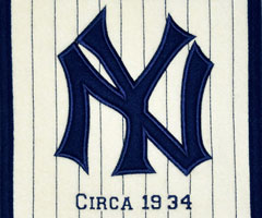 New York Yankees heritage banner