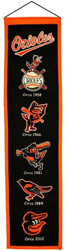 Baltimore Orioles heritage banner