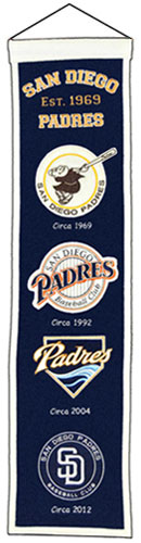 San Diego Padres heritage banner