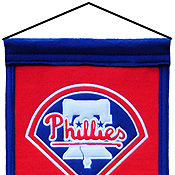 Hanging device for Phillies heritage banner