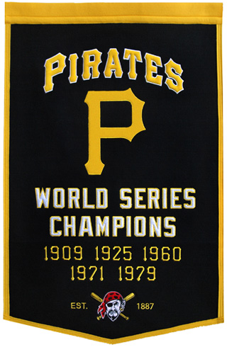 Pirates World Series champions banner