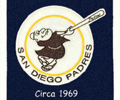 San Diego Padres heritage banner