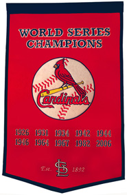 Cardinals championship banner