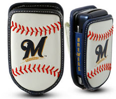 Milwaukee Brewers cell phone holder case