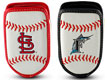 Cardinals and Marlins phone case