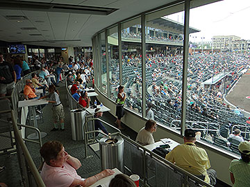 View of Home Plate Club in BB&T Ballpark