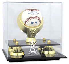 Angels baseball display cases