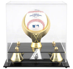 Diamondbacks baseball display cases