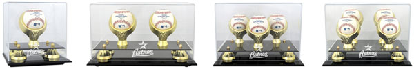 Astros Golden Classic baseball display cases