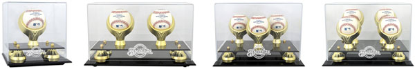 Brewers Golden Classic baseball display cases