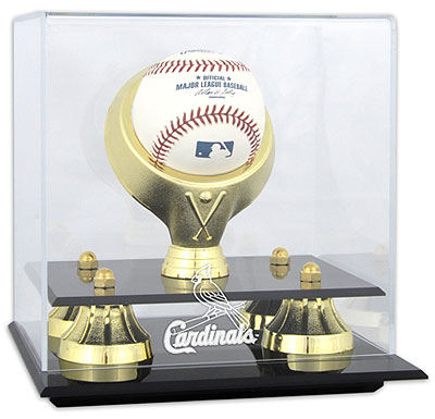 Cardinals single baseball Golden Classic display case