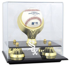 White Sox baseball display cases