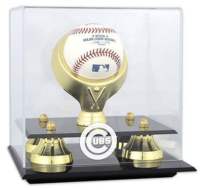 Cubs single baseball Golden Classic display case