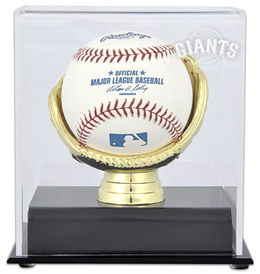 Giants single baseball Gold Glove display case