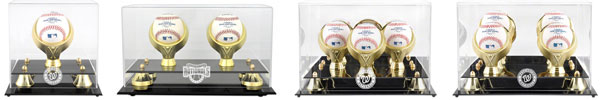 Nationals Golden Classic baseball display cases