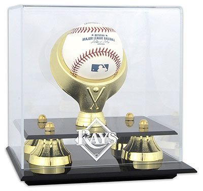 Rays single baseball Golden Classic display case