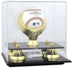 Cardinals baseball display cases