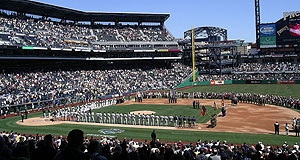 Opening Day ceremonies at PNC Park