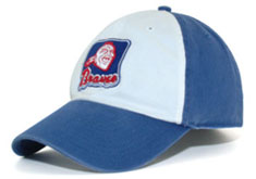 Braves fitted retro logo hat