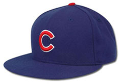 Cubs fitted authentic hat