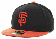 Giants fitted alternate authentic hat