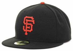 Giants fitted authentic hat
