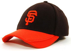 Giants stretch fitted batting practice hat