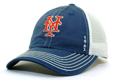 Mets adjustable mesh hat