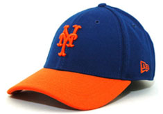 Mets fitted two tone hat