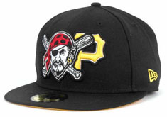 Pirates fitted dual logo blaster hat