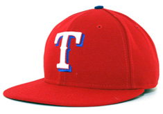 Rangers fitted poly alternate authentic hat